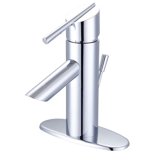 Olympia Single Handle Bathroom Faucet in Chrome L-6022-WD